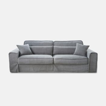 Metropolis Sofa 3,5 Seater Cotton Grey
