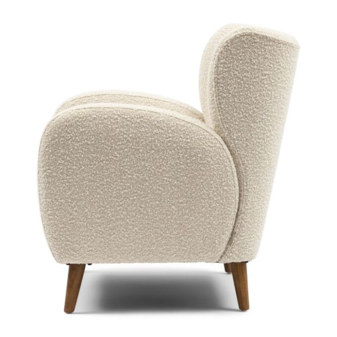 Fauteuil La Contessina Bouclé White Sand