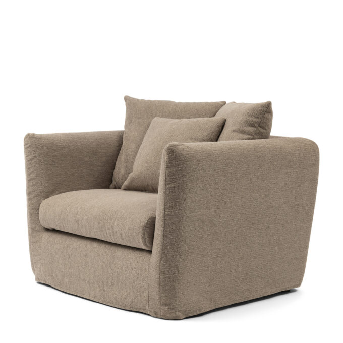 Fauteuil Lille Rustic Taupe Regent Weave