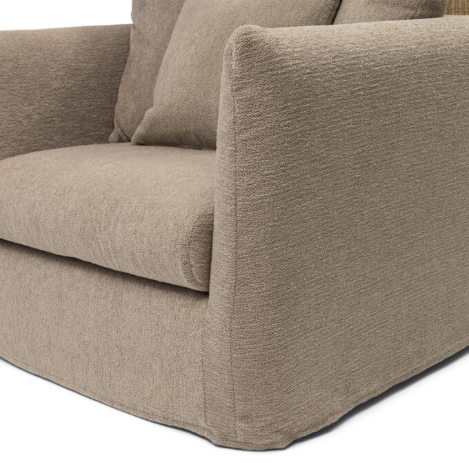 Fauteuil Lille Rustic Taupe Regent Weave