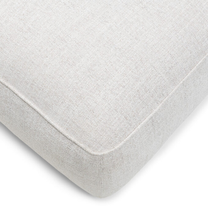Rivièra Maison Hamilton Footstool, rich tweed, antique white