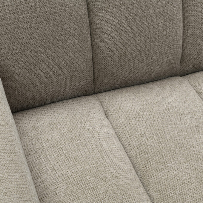 Dazzle Chaise Longue Left, chenille jacquard vogue, fern green
