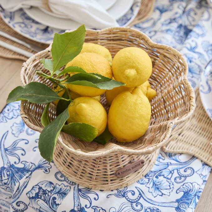 Rustic Rattan Benoa Bowl