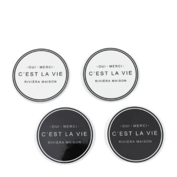 C'est La Vie Coasters 4 pieces