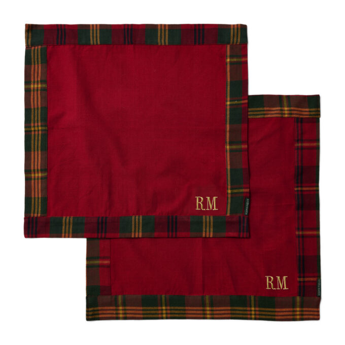 Servetten RM Classic Tartan 2 pieces