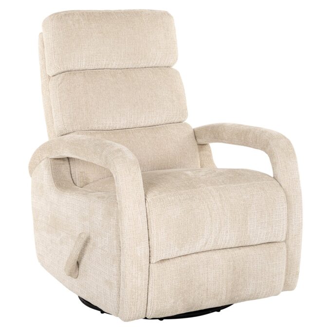 Relax draaifauteuil Denvi beige chenille (Niagara 902 beige)