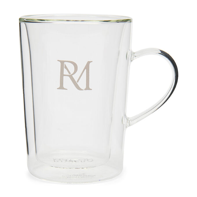 Dubbelwandig Glas RM Monogram L