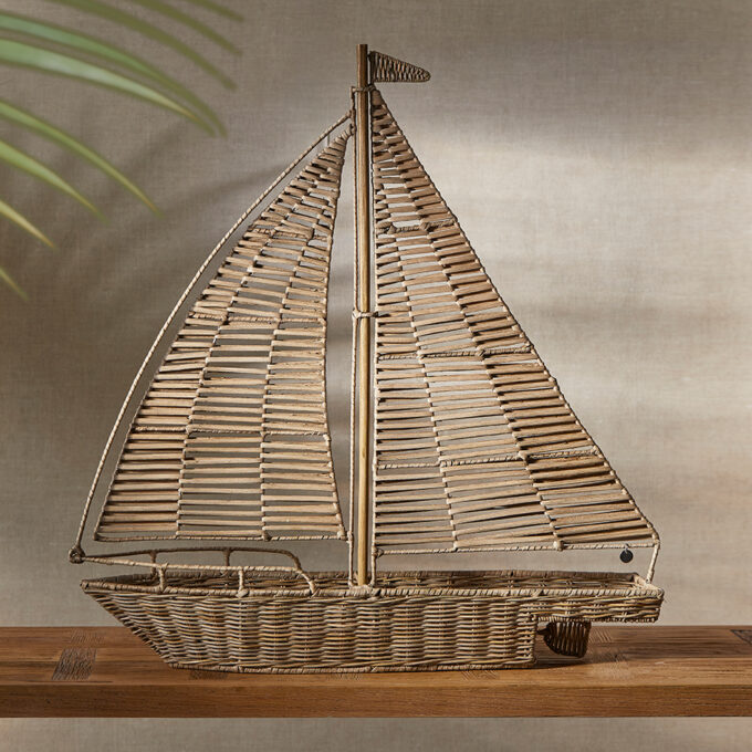 Decoratie Rivièra Maison Sailboat Rustic Rattan XL