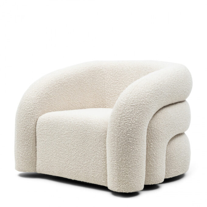 Fauteuil Rivièra Maison Vittorio Swivel Simply White