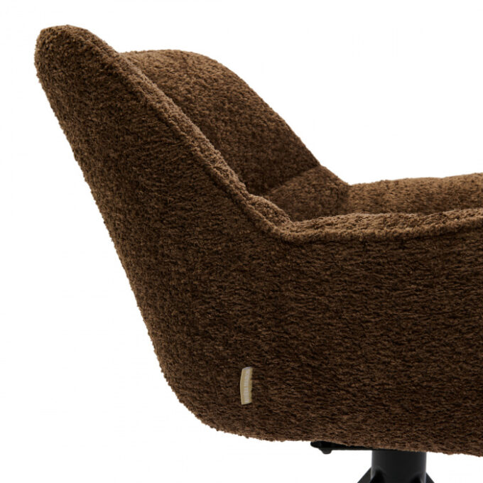 Draaibare eetkamerstoel Carnaby Umber Brown