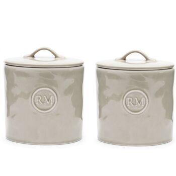 2 stuks Voorraadpotten Rivièra Maison Portofino S Flax