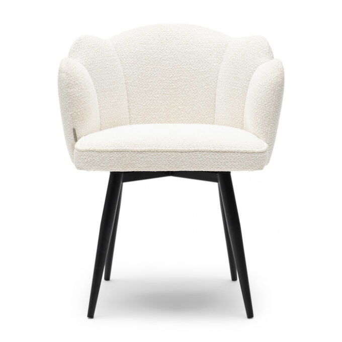 Draaibare eetkamerstoel Dauphine Simply White