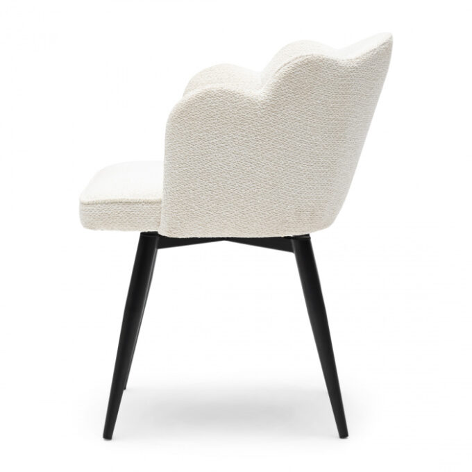 Draaibare eetkamerstoel Dauphine Simply White
