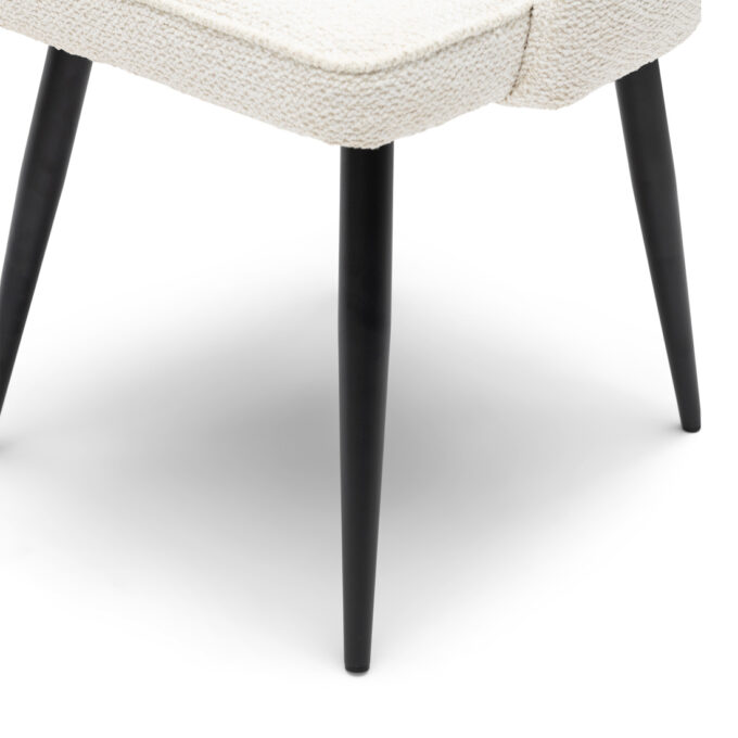 Draaibare eetkamerstoel Dauphine Simply White