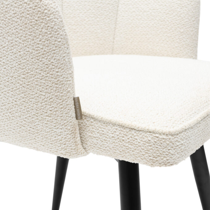 Draaibare eetkamerstoel Dauphine Simply White
