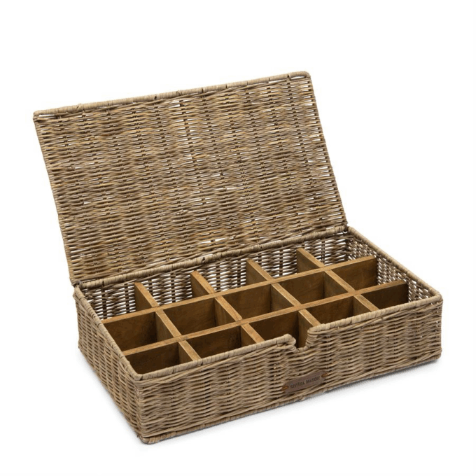 Thee Box Rivièra Maison Rustic Rattan Tea Time