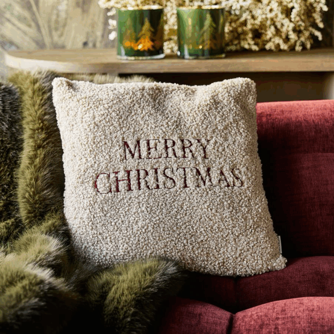 Kussenhoes Rivièra Maison Merry Christmas 50x50 - Pre order !