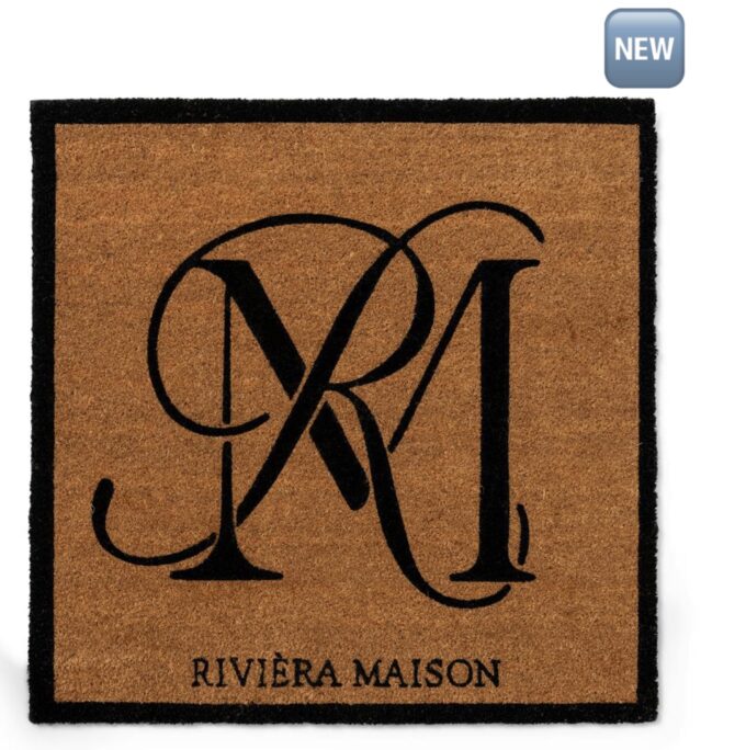 Deurmat Rivièra Maison Elegant 80x80