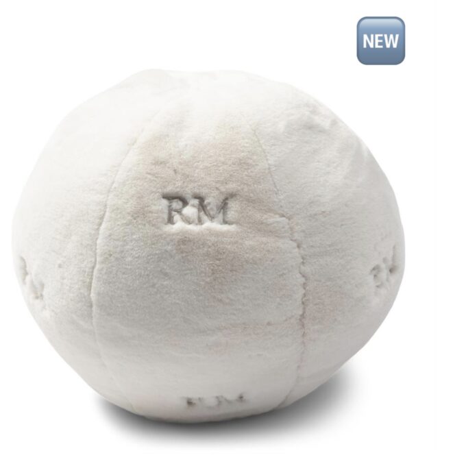 Kussen RM Ball Faux Fur Box 30x30 NIEUW!