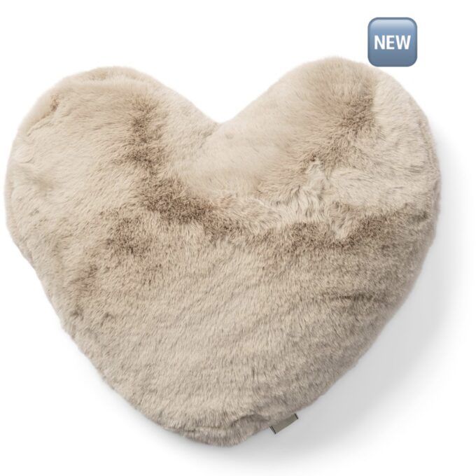 Kussen Heather Alba Heart Faux Fur Box NIEUW!