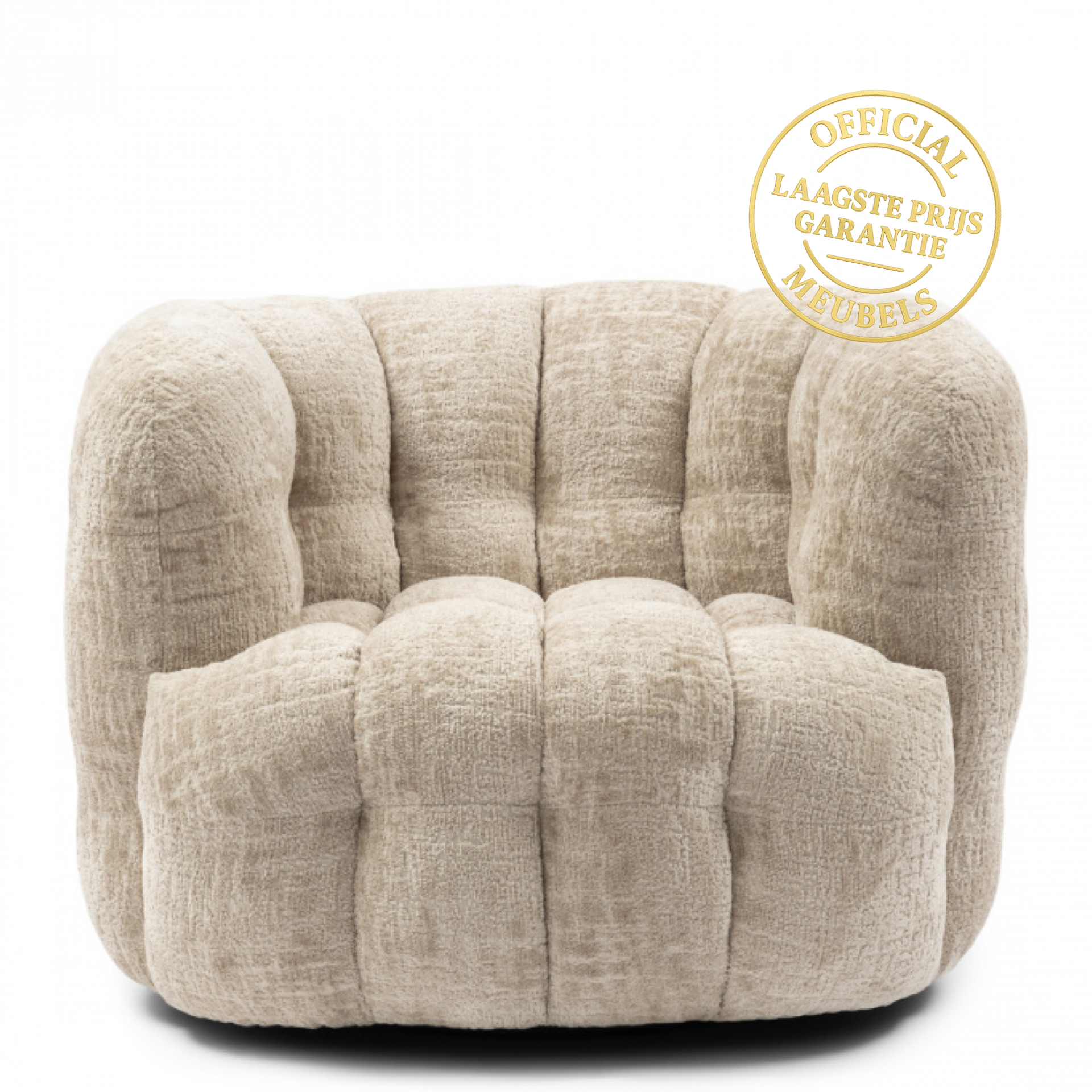 Fauteuil Rivièra Maison Arosa Swivel Natural