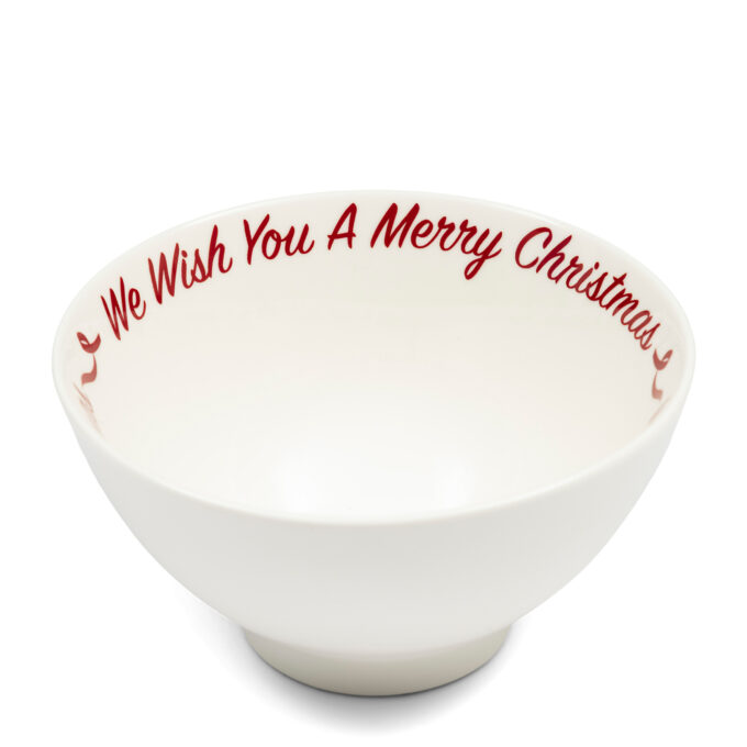 We Wish You A Merry Christmas Bowl