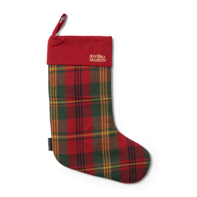 RM Classic Tartan Christmas Stocking