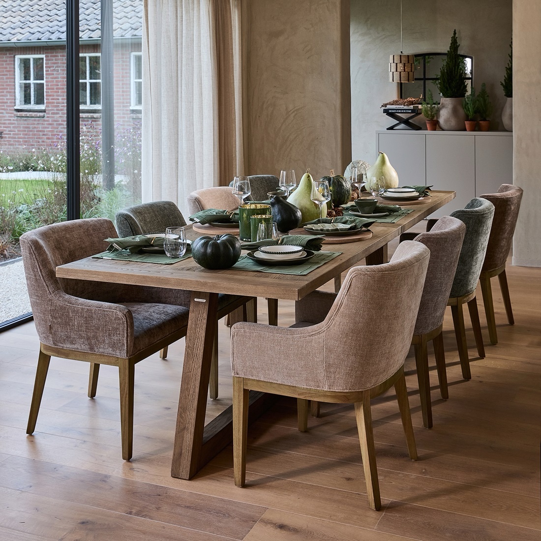 Rivièra Maison Whistler Italian Olive Eetkamerstoel