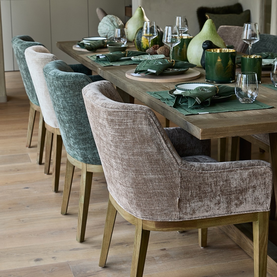 Rivièra Maison Whistler Italian Olive Eetkamerstoel